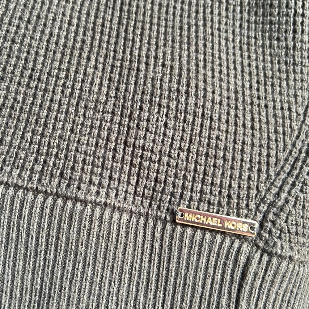 Michael Kors Hooded Green Sweater View 4